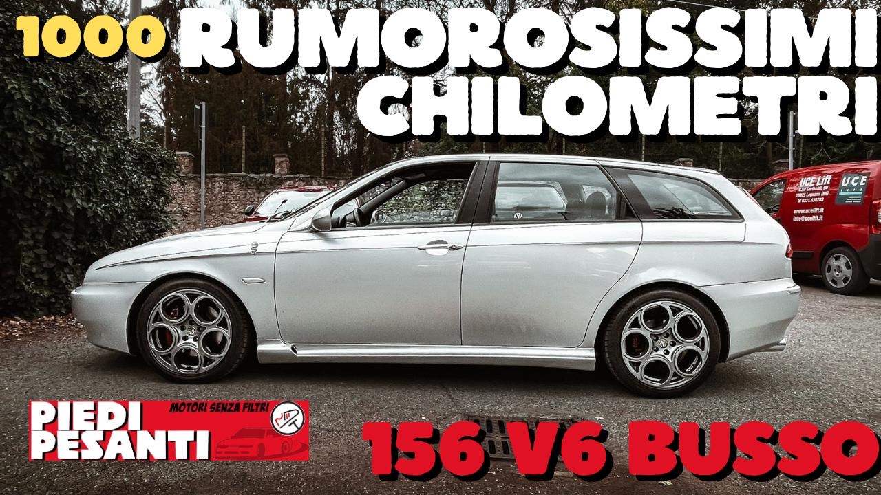 ALFA ROMEO 156 2.5 V6: l’equilibrio che non ti aspetti